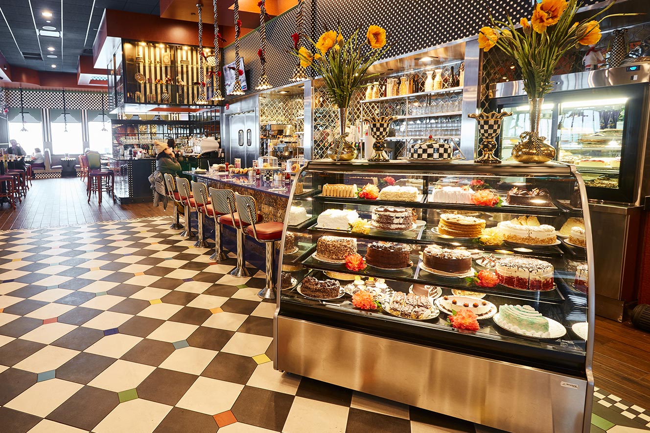 Chit Chat Diner West Orange Dessert Display